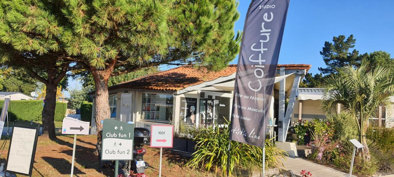 Mobilhome 2Ch Climatise-Terrasse Fermee-4 Velos-Camping 4 Etoiles Les Charmettes Les Mathes Exteriör bild