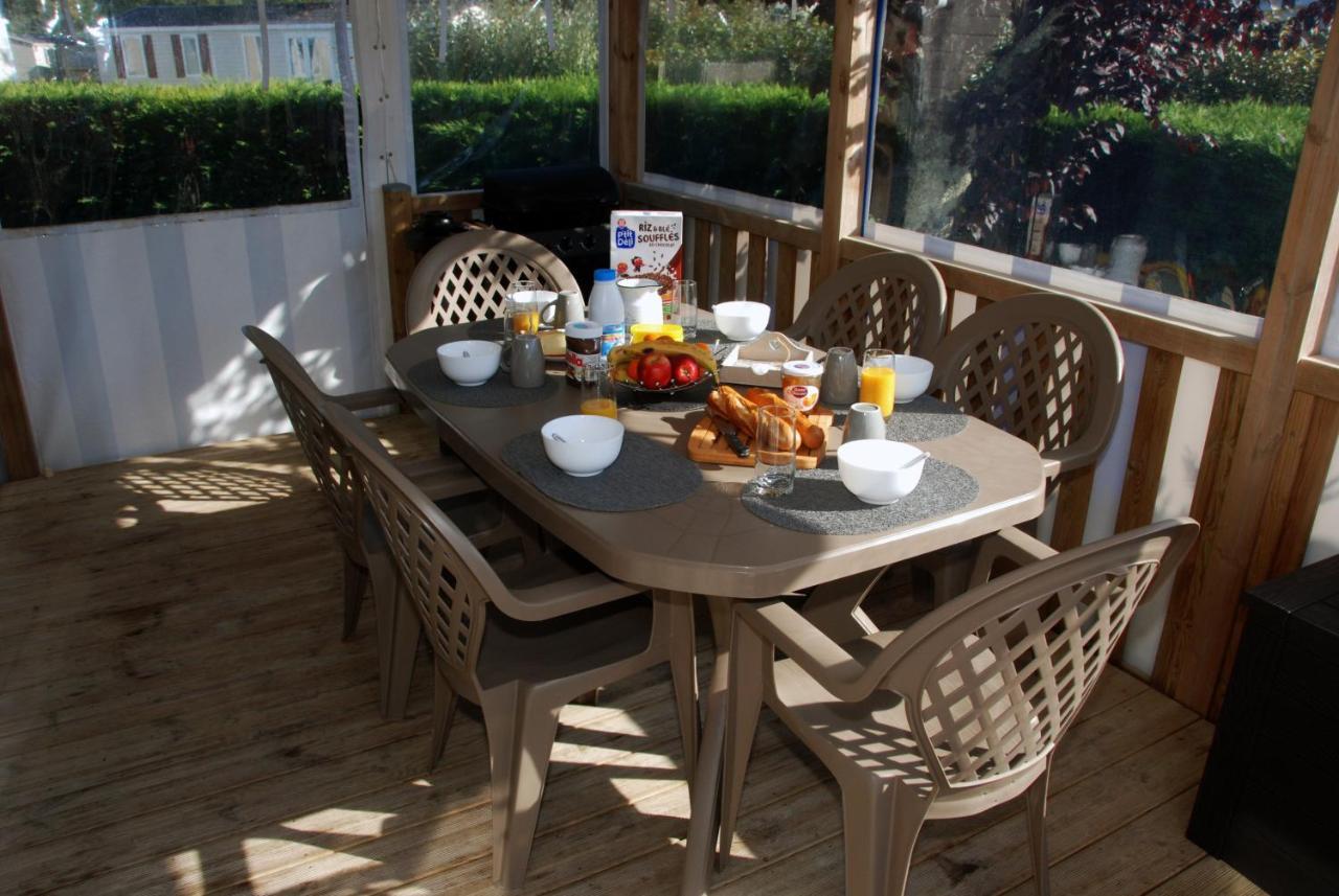 Mobilhome 2Ch Climatise-Terrasse Fermee-4 Velos-Camping 4 Etoiles Les Charmettes Les Mathes Exteriör bild