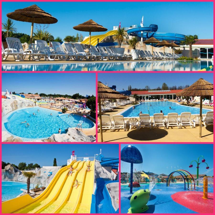Mobilhome 2Ch Climatise-Terrasse Fermee-4 Velos-Camping 4 Etoiles Les Charmettes Les Mathes Exteriör bild