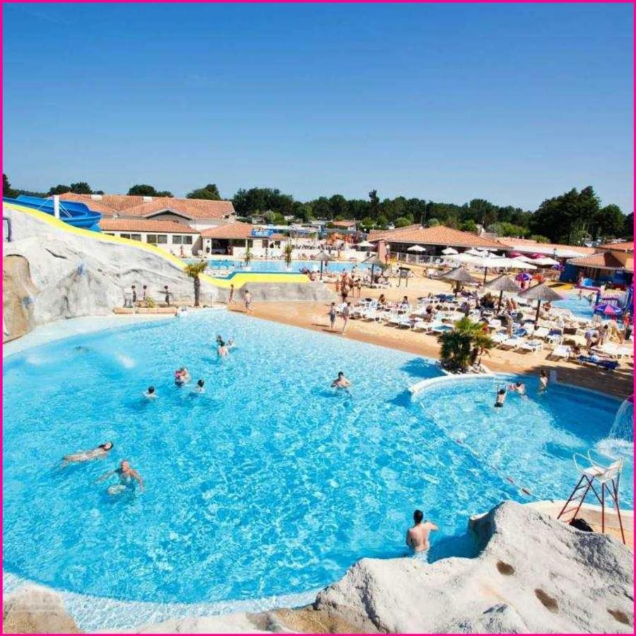 Mobilhome 2Ch Climatise-Terrasse Fermee-4 Velos-Camping 4 Etoiles Les Charmettes Les Mathes Exteriör bild