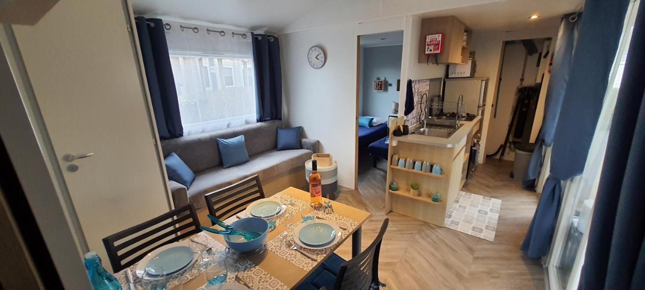 Mobilhome 2Ch Climatise-Terrasse Fermee-4 Velos-Camping 4 Etoiles Les Charmettes Les Mathes Exteriör bild